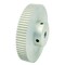 B&B Manufacturing 80-3P09M6A8, Timing Pulley, Aluminum, Clear Anodized,  80-3P09M6A8 - alternate 2